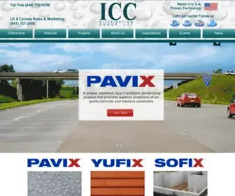 IcCDistributiongroup.com(ICC Distribution Group) Screenshot