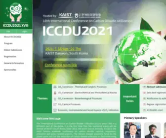 IcCDu2021.org(IcCDu 2021) Screenshot