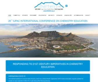 Icce2022.org.za(ICCE 2022) Screenshot