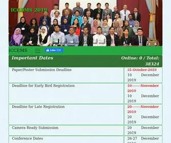 Iccems.com(Iccems) Screenshot