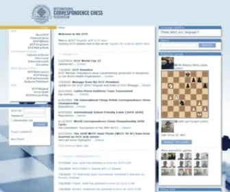 ICCF.com(ICCF) Screenshot