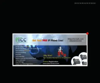 IccFios.net(A Broadband Company) Screenshot