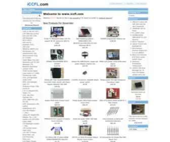 ICCFL.com(CCFL Backlight) Screenshot