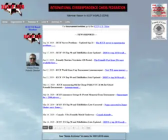 IccFus.com(International Correspondence Chess Federation) Screenshot