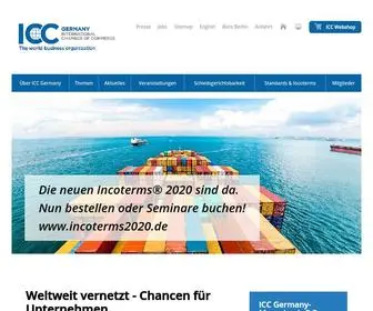 IccGermany.de(ICC Germany) Screenshot