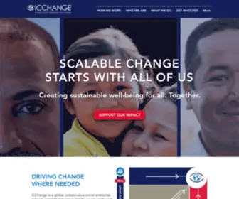 Icchange.ca(Innovative Canadians for Change) Screenshot