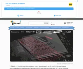 Icchipset.com(Shop online for laptop parts in india) Screenshot
