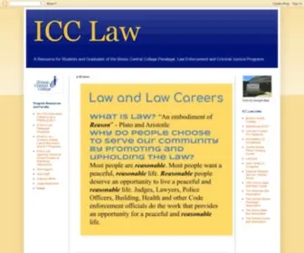 Icclaw.net(ICC Law) Screenshot