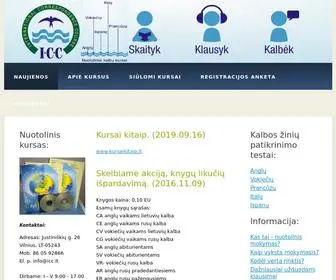 ICC.lt(Kursai nuotolinis kalb) Screenshot