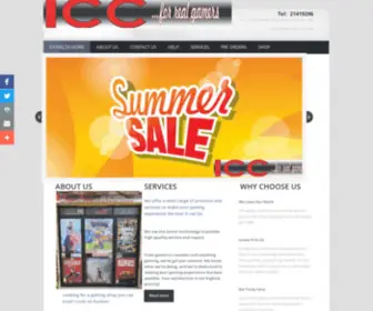 Iccmalta.net(Icc Malta Online Shop) Screenshot