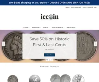 Iccoin.com(INTERNATIONAL COINS CURRENCY) Screenshot