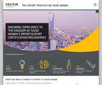 ICCP.com(EXACTLY THE RIGHT INFORMATION YOU NEED TO EXPORT TO SAUDI ARABIA) Screenshot