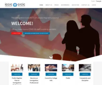 ICCRC-Crcic.info(ICCRC) Screenshot