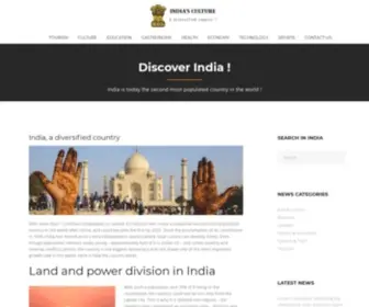 Iccrindia.net(INDIA'S CULTURE) Screenshot