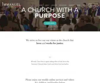 Iccucc.org(Immanuel Congregational Church) Screenshot