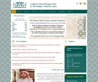 Iccuk.org(London Central Mosque Trust Ltd) Screenshot