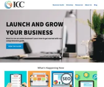 Iccweb.com(Internet Commerce Connection) Screenshot