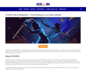 Iccwin.info(ICCWIN India & Bangladesh) Screenshot