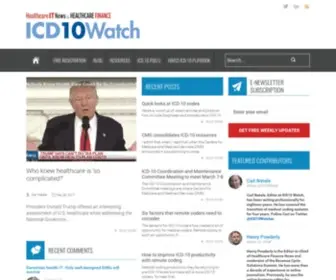 ICD10Watch.com(ICD 10 Watch) Screenshot