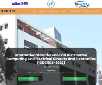 ICDcece.in(ICDCECE 2023) Screenshot