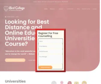 ICDe.in(IBird College Of Distance Education) Screenshot