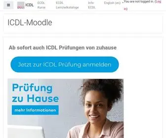 ICDL-Lernen.de(ICDL-Moodle) Screenshot