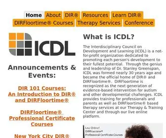 ICDL.com(The Interdisciplinary Council on Development and Learning (ICDL)) Screenshot