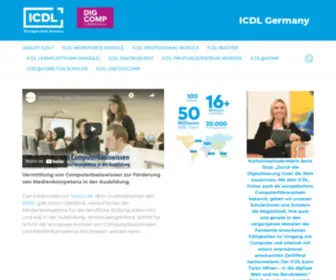 ICDL.de(ICDL Germany) Screenshot