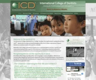 ICD.org(World Headquarters Website) Screenshot
