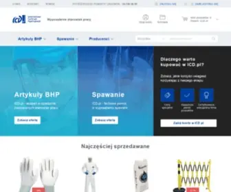 ICD.pl(Największa internetowa oferta z zakresu) Screenshot