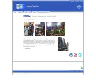 ICDR.com(ICDR Inc) Screenshot