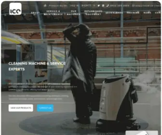 Ice-Clean.com(ICE Cleaning Machine and Service Experts) Screenshot