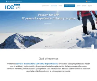 Ice-Consultants.com(ICE Consultants) Screenshot