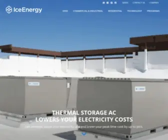 Ice-Energy.com(Ice Energy) Screenshot