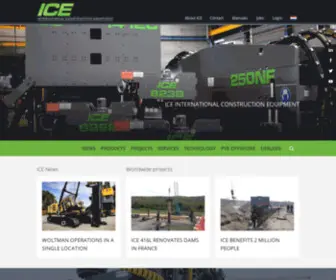 Ice-Holland.com(Dutch Masters in Vibro Technology) Screenshot