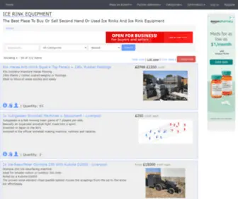 Ice-Rink-Equipment.co.uk(Ice Rink Equipment) Screenshot