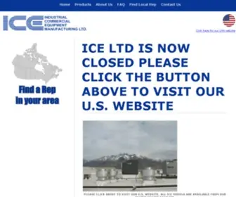 Ice-WW.com(Industrial Commercial Equipment Manufacturing Ltd) Screenshot