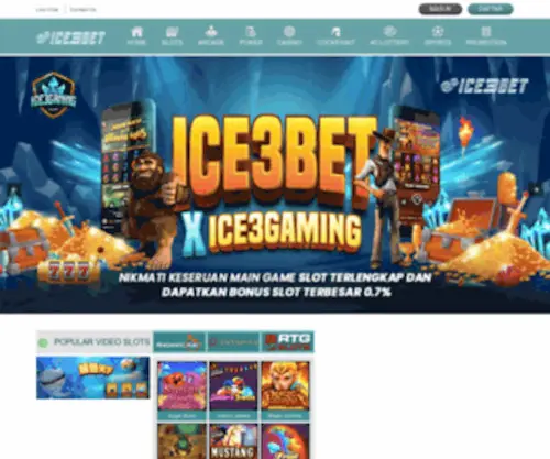 Ice3Bet.com Screenshot
