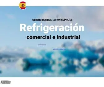 Iceberg-Refrigeration.com(Máquinas de refrigeración industrial) Screenshot