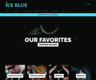 Icebluejewelry.com(Hip Hop Jewlery) Screenshot