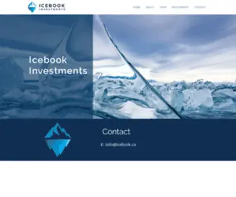 Icebook.ca(Icebook Investments Corp) Screenshot