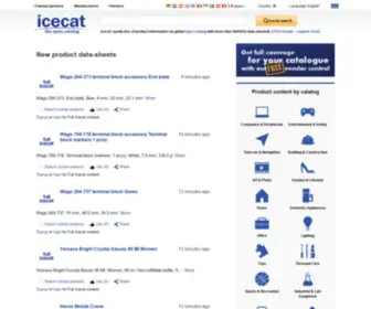 Icecat.com.ua(Open feed with product information) Screenshot