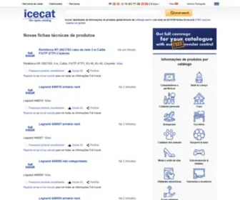 Icecat.pt(Open feed with product information) Screenshot