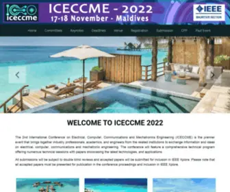 Iceccme.com(ICECCME 2023) Screenshot