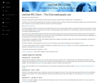 Icechat.net(IceChat IRC Client) Screenshot