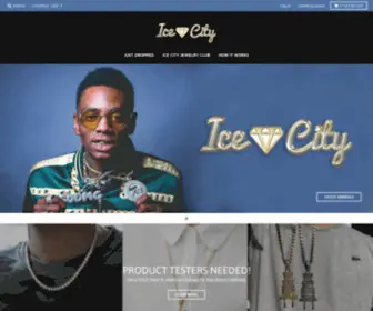 Icecityjewelry.com(Iced Out Men's Jewelry) Screenshot