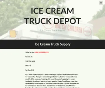 Icecreamtruckdepot.com(ICE CREAM TRUCK DEPOT) Screenshot