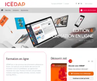 Icedap.com(Edition et formation à distance) Screenshot
