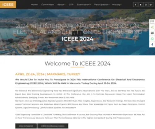 Iceee.org(Iceee) Screenshot