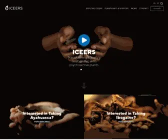 Iceers.org(Ethnobotanical Education) Screenshot